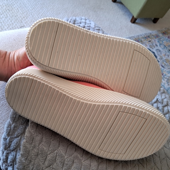 Women's Pink Canvas Sneakers - Picture 5 of 5